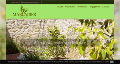 Desktop Screenshot of marcadierpaysage.com
